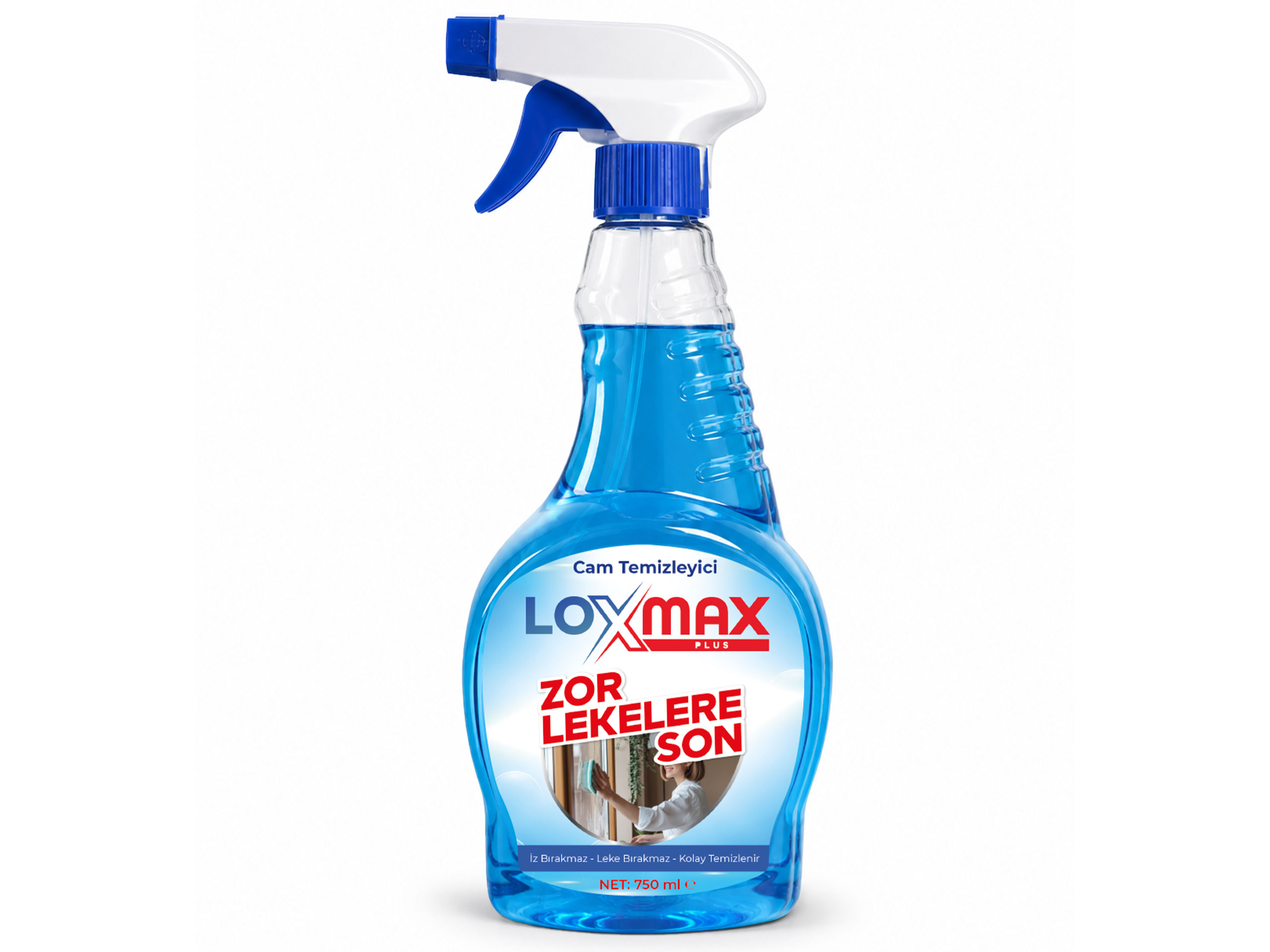 Loxmax Plus Cam Temizleyici 750 ml | Loxmax | Profesyonel Temizlik ve Hijyen Ürünleri Üreticisi | Endüstriyel Çamaşır Suları, Güçlü Yüzey Temizleyiciler, Lavabo ve Gider Açıcılar, Etkili Bulaşık Yıkama Ürünleri ve Tamamlayıcı Temizlik Çözümleri ile Türkiye Geneli Kaliteli Üretim ve Güvenilir Tedarik